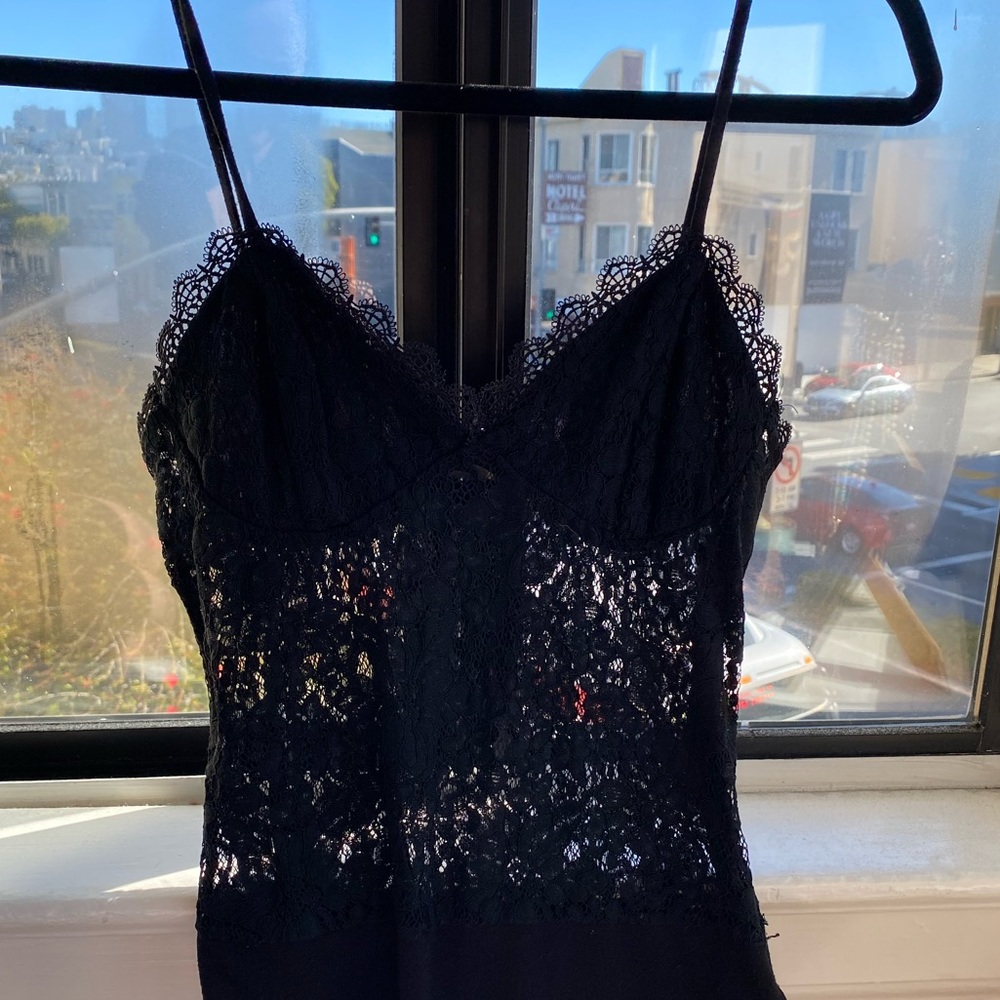 Black Lace Bodysuit